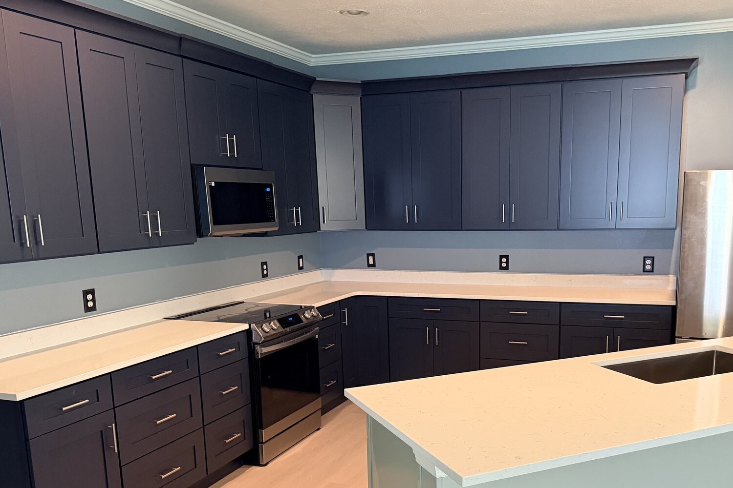 Kitchen after the remodel